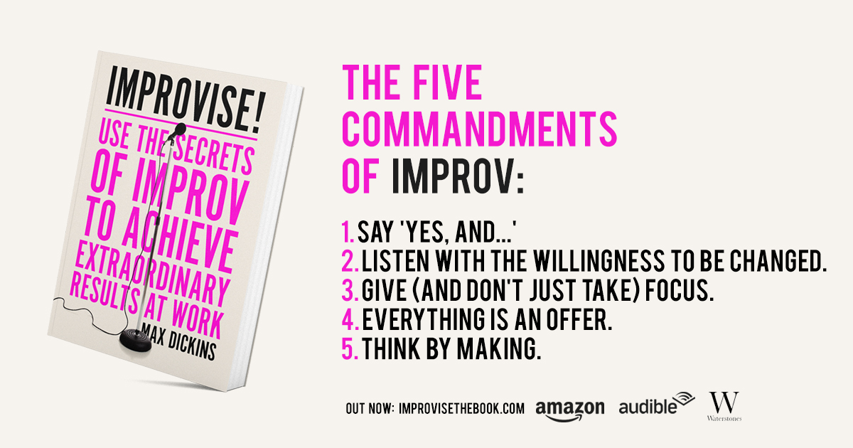 Improvise Commandments Facebook